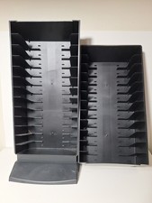 Laserline 60 CD Tower Vintage Storage Rack Holder Display Case Floor Stand 36"
