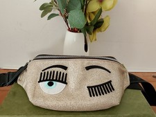 Borsa da cintura CHIARA FERRAGNI Flirting colore oro. Raro!