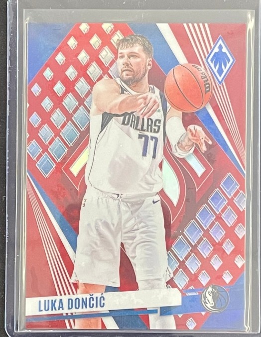 Luka Doncic 2023-24 Panini Phoenix Red 193/199 #157