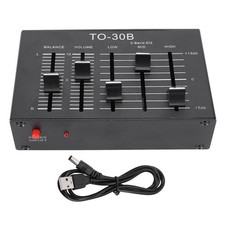 3 Band Equalizer, 3 Band EQ EQ Equalizer Low Noise Volume Control High Medium...