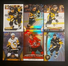 KRIS LETANG 6  CARD LOT  VARIOUS YEARS  TIM HORTONS  TEAM CANADA UPPER DECK   +