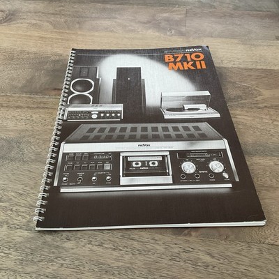 Handbuch Revox Bedingungsanleitung B710 MKll MK2