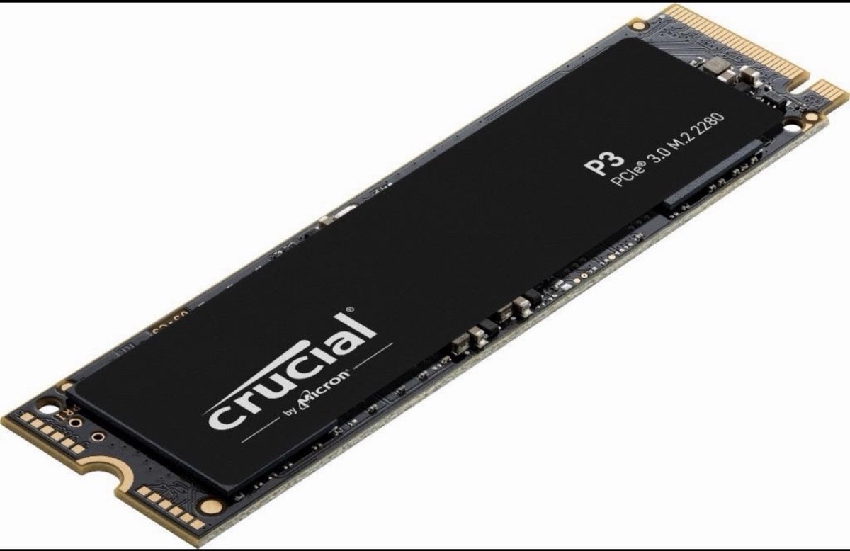 Crucial P3 4TB Internal 3D NAND Flash PCIe Gen 3x4 NVMe M.2