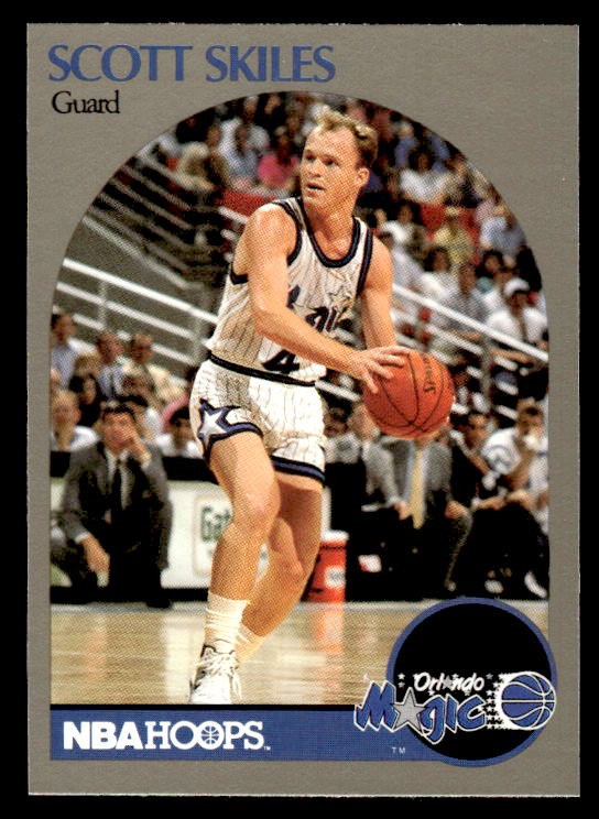 Scott Skiles 1991 Hoops 100 Superstars #70 Orlando Magic ESE