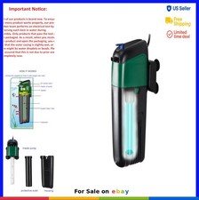 Aquarium Filter 75 Gallon UV Green Water Killer 5 Watt Pump Saltwater