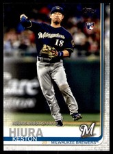 2019 Topps Update #US52 Keston Hiura Rookie Brewers RC