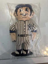 Very RARE VTG New York Yankees Baseball DAN BRECHNER Plush 12" Plush NIB