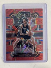 2023-24 Panini Select - Concourse Dereck Lively #76 Red Wave Prizm (RC)