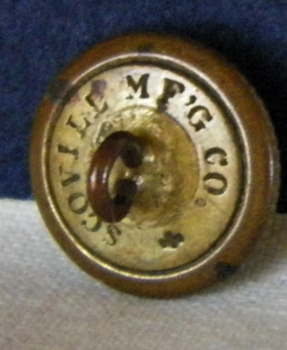 Bb WEST POINT U.S. Military Academy UNIFORM BUTTON Mid 19th Century small