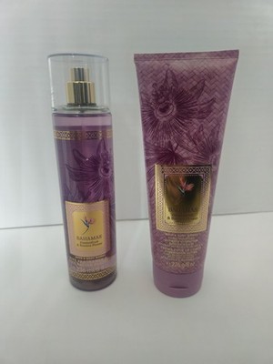Bath & Body Works BAHAMAS Passion fruit & Banana Flower Body Cream & Body Spray