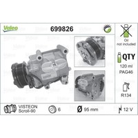 Valeo Kompressor Klimaanlage FüR Ford KA Rb_ Focus II Turnier Da_ FFS Mazda