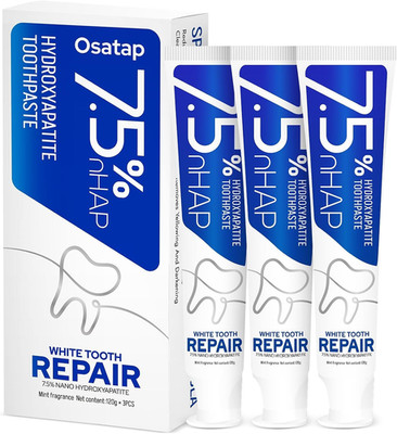 Hydroxyapatite Toothpaste, 7.5% Nano HA, Fluoride Free Fresh Mint Formula | Dail