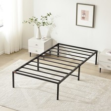 Uimoso Twin Size Bed Frame 14 inch Metal Bed Frame Platform 600 lbs Noise Free
