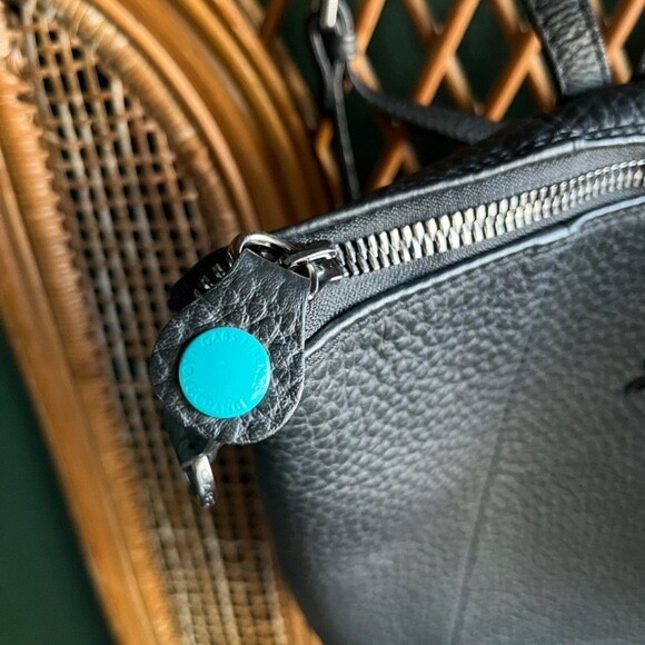 Gabs Italian Pebbled Leather Convertible Backpack Made In  display picture 3