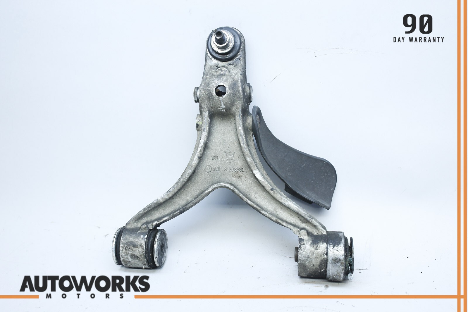 03-10 Maserati Quattroporte M139 Front Right Side Lower Control Arm 3206581 OEM