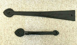 2 SETS HORMANN GARAGE DOOR DECORATIVE HARDWARE WROUGHT ...