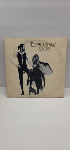 Fleetwood Mac "Rumours" 12" Vinyl Record Album w/ Lyric Sheet & Art. Vintage