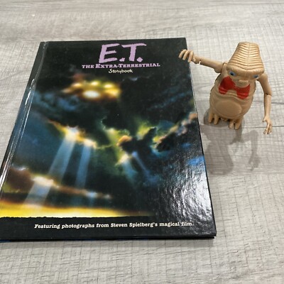 E. T. : The Extra-Terrestrial Storybook Kotzwinkle (1982, Hardcover) & 1982 Toy