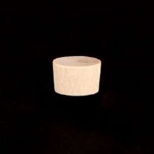 1000 - 3/8" Birch Wood Flat Head Plugs Furniture Buttons Cabinet Dowels