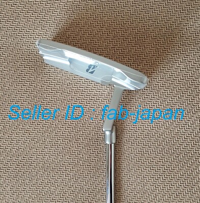 BRIDGESTONE GOLF BP-1 BLADE MENS PUTTER 34 INCH PLUMBERS NECK w/ Head Cover