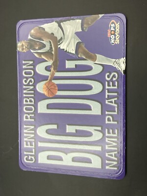 1999-00 Hoops #6NP Glenn Robinson Name Plates
