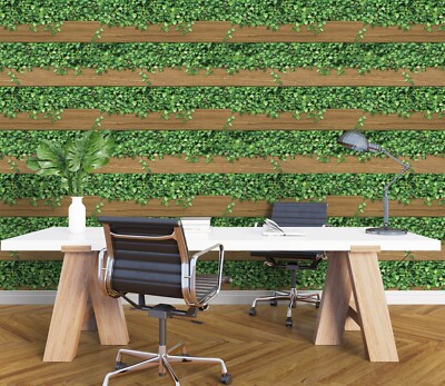 3D Little Green Leaves K789 Wallpaper Mural Self-adhesive Removable Sticker Luna