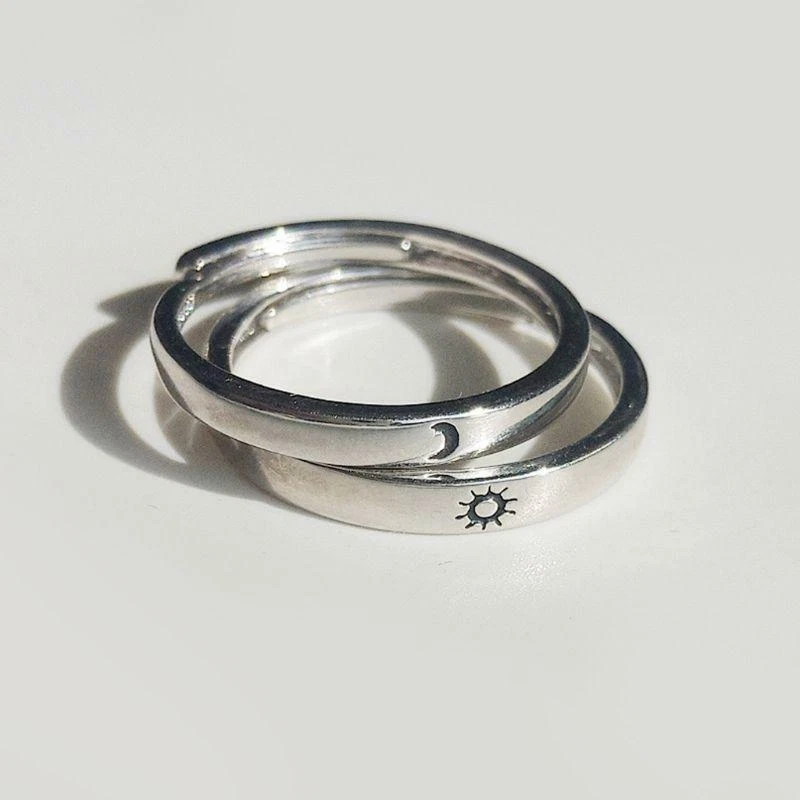 Moon and sun promise rings deals