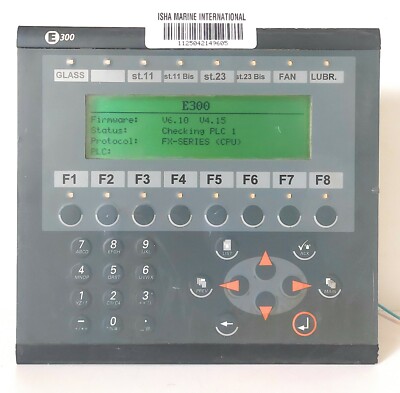 Beijer E300 Operator Interface Control Panel
