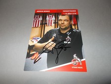 Andreas Menger  1.FC Köln 17/18  signiert Autogramm auf Autogrammkarte NEU !!