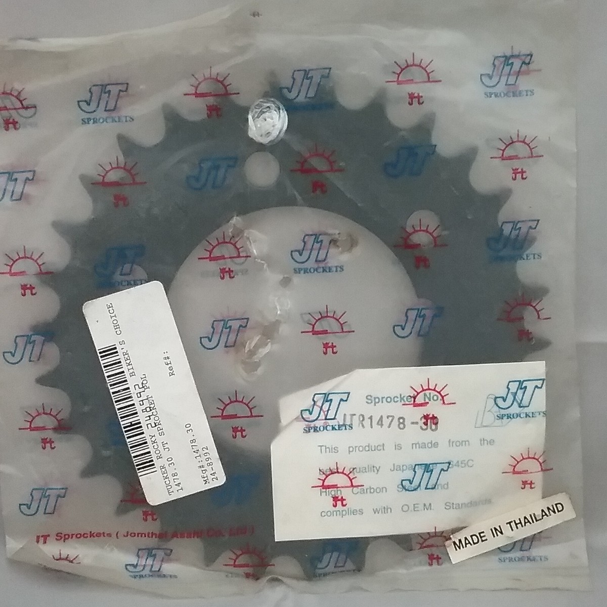 JT Sprockets - JTR1478.30 - Steel Rear Sprocket, 30T for sale