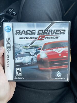 Race Driver: Create & Race (Nintendo DS, 2007) Rare BRAND NEW SEALED
