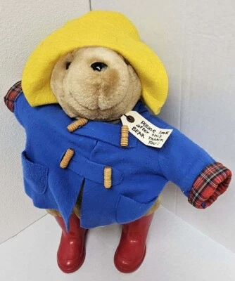 Paddington Bear 16" Teddy Eden Toys Darkest Peru London Posable Plush - Image 1 of 4