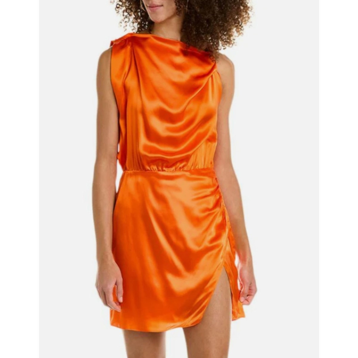 amanda uprichard red silk dress Amanda Uprichard Venice Dress in Ruby