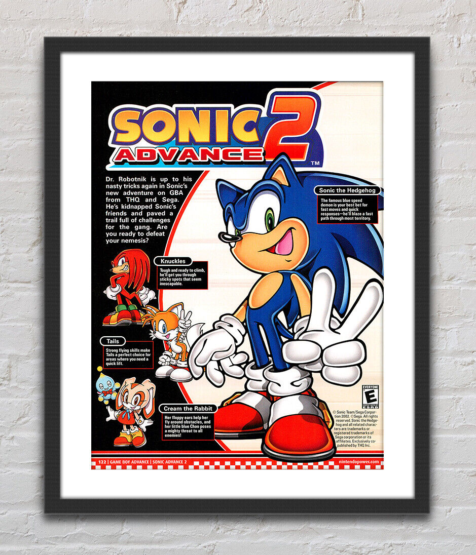 Sonic the Comic style sonic advance