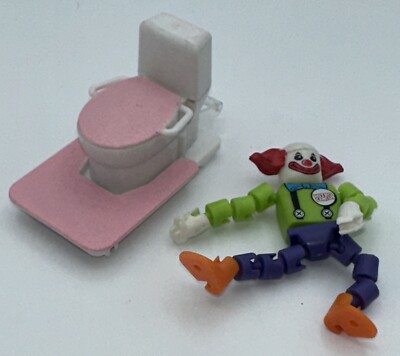 HexBug Nitro Circus Boo Boo Giggles and Toilet Figure Lot Friction Toys