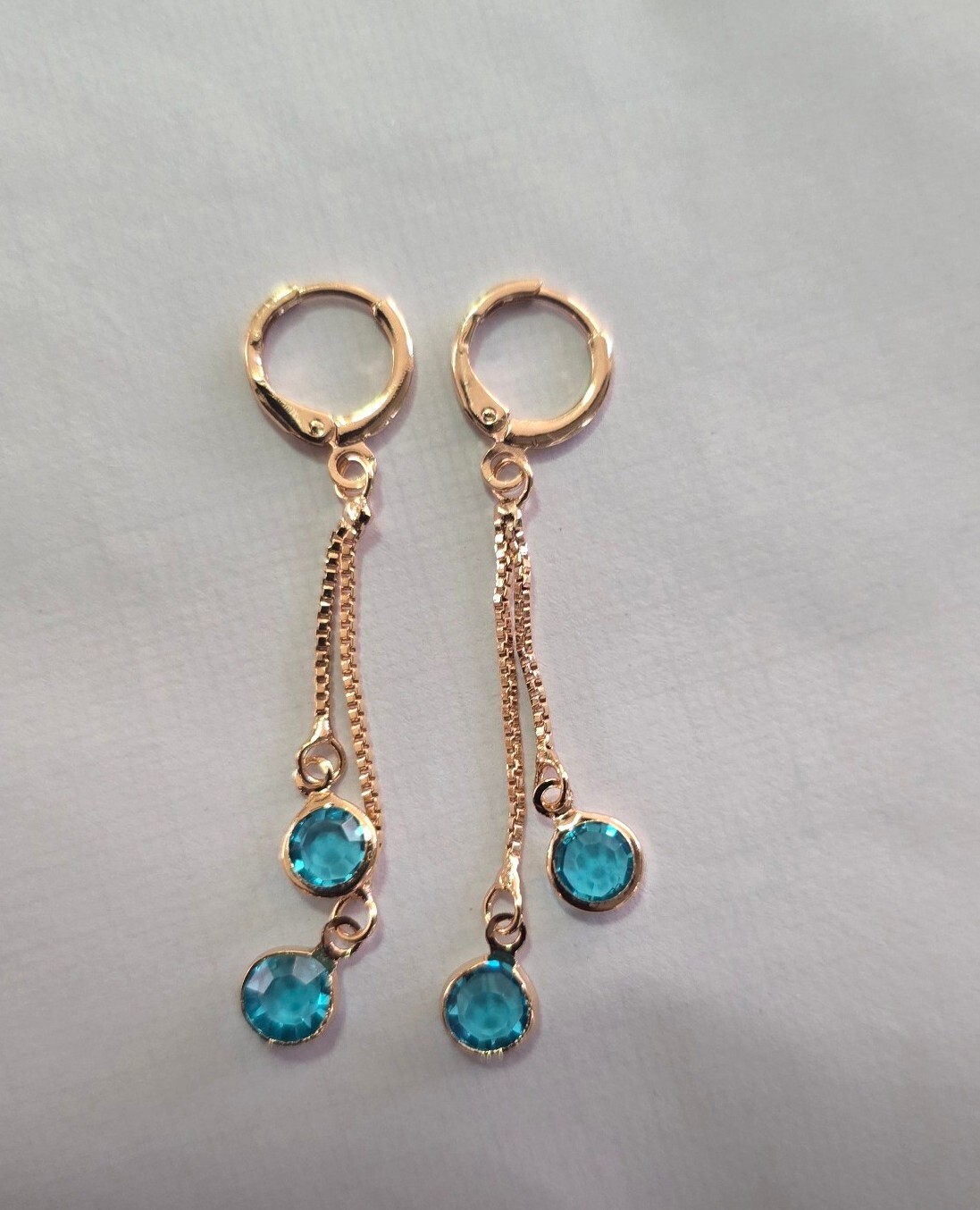 Gold-Plated Hoop Earrings – Elegant & Stylish-image