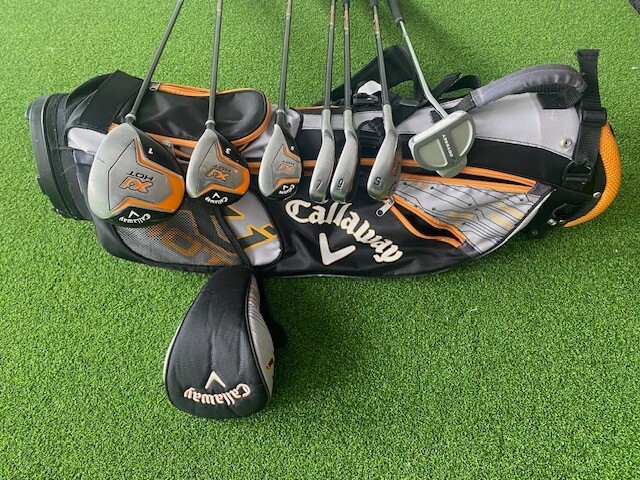Callaway xj junior set level 3 - 7 club set: 54"-61" Height