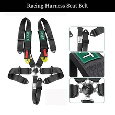 3'' 5 Point Safety Seat Belt Cam-Lock Buckle Racing Harness For GO Kart ATV UTV