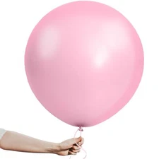 KatchOn Large Pink Balloons for Baby Shower Decorations - 18 Inch Pack of 15 ...