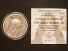 2020 Silver Shield "Freedom Girl" Series #1 - 1 oz. Arabic Freedom Girl Proof