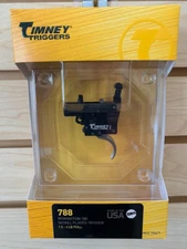 New Timney Trigger Nickel Plated W/ Safety 1.5 - 4 lb Pull for Remington 788