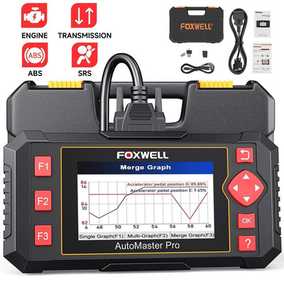 Foxwell NT604 Kfz Auslesegerät OBD2 Diagnosegerät Auto Alle Funktion Deutsch