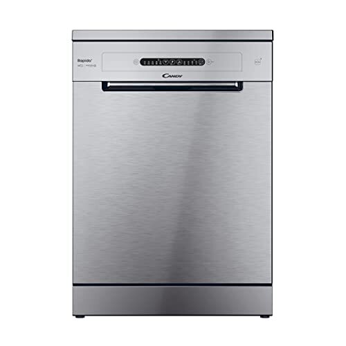 Candy RapidÓ CF 4E7L0X Lavastoviglie, 14 Coperti, Maxi TUB e Maxi Ladle, Wi-Fi +