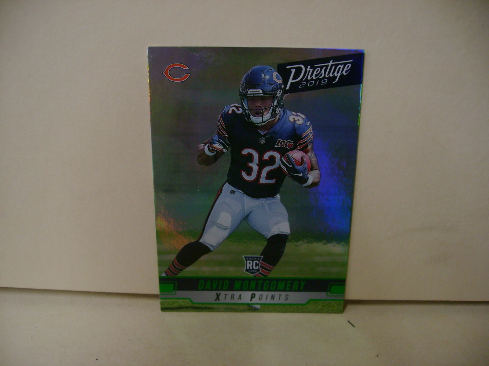 David Montgomery Panini Prestige #237 Green Xtra Points