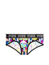 Victoria's Secret PINK Logo Hipster Panty Colorblock