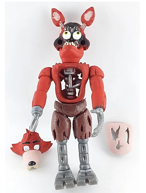 TOY FIGURE MEXICAN FIVE NIGHTS AT FREDDY 'ANIMATRONICS PIG PATCH 9