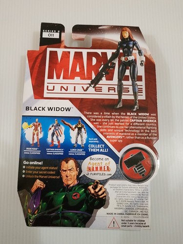 Figura de acción Marvel Universe BLACK WIDOW 3.75 serie 2 #011 - Imagen 2 de 2