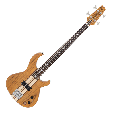 Aria Pro II SB-700 Electric Bass Guitar, Oak Finish (2024 Reissue
