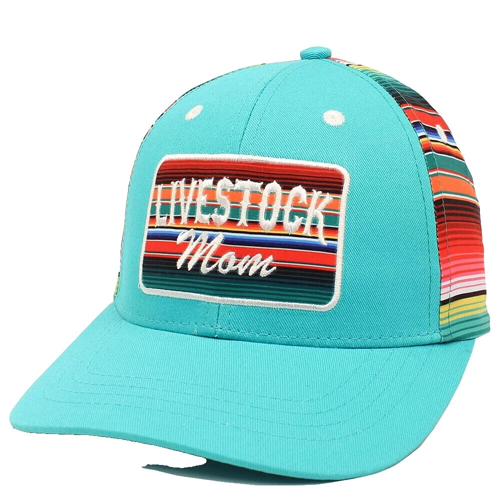 Striped 100% Cotton Hats for Women