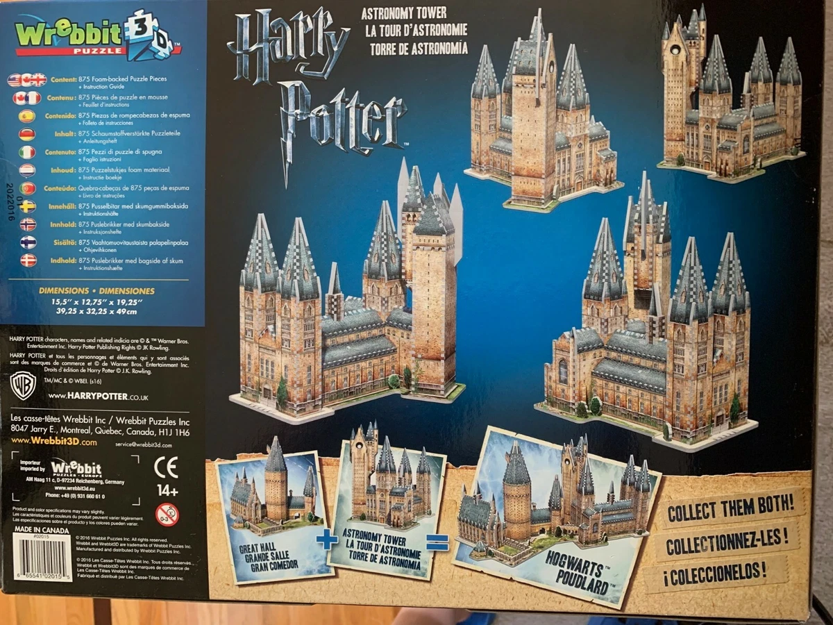 Triathlon Vorahnung Kapelle harry potter hogwarts astronomy tower 3d puzzle instructions